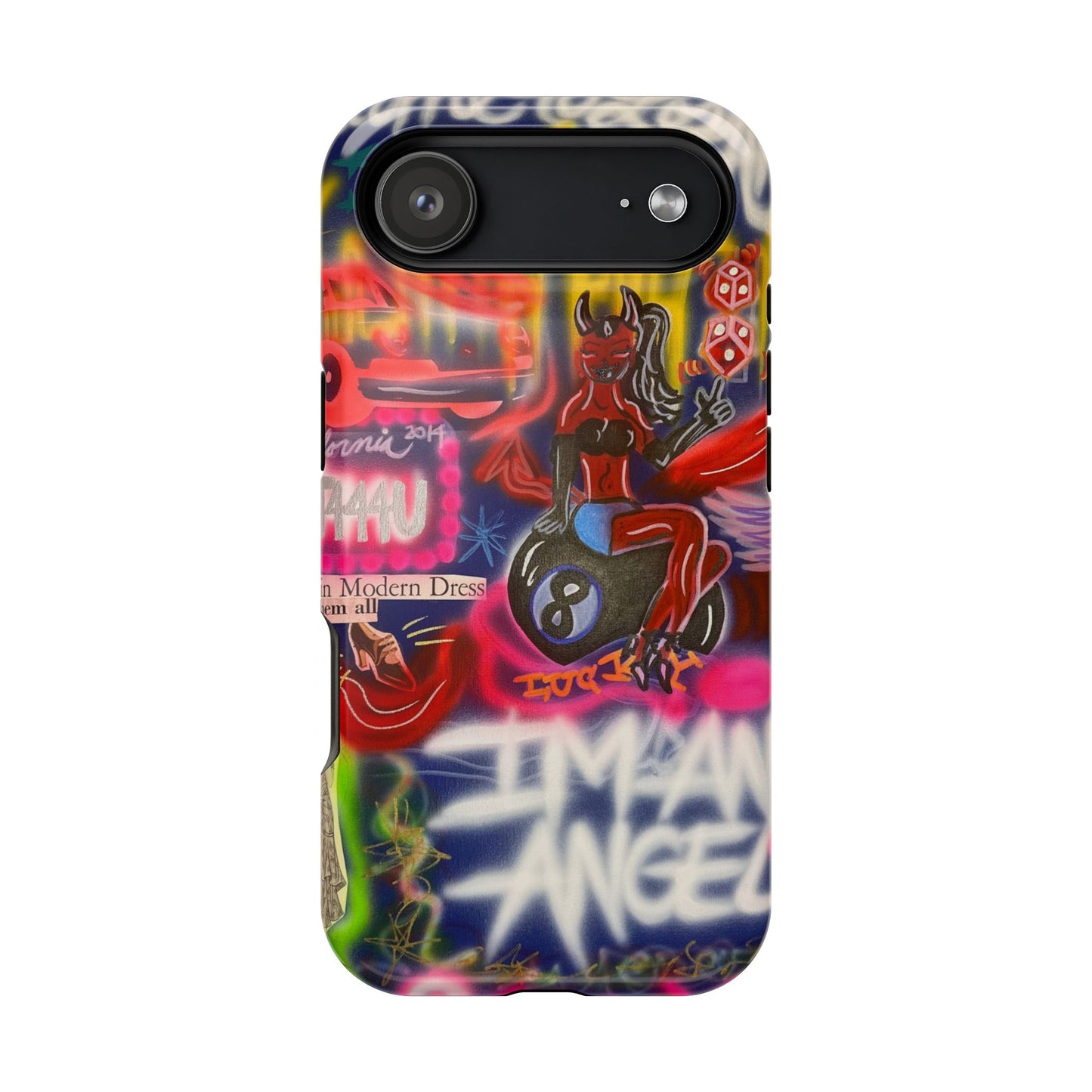 MagSafe „I'm an Angel“ Airbrush iPhone Hülle