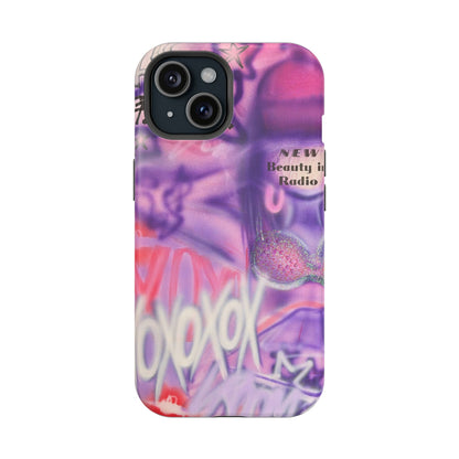 MagSafe "mic check" airbrush iPhone case