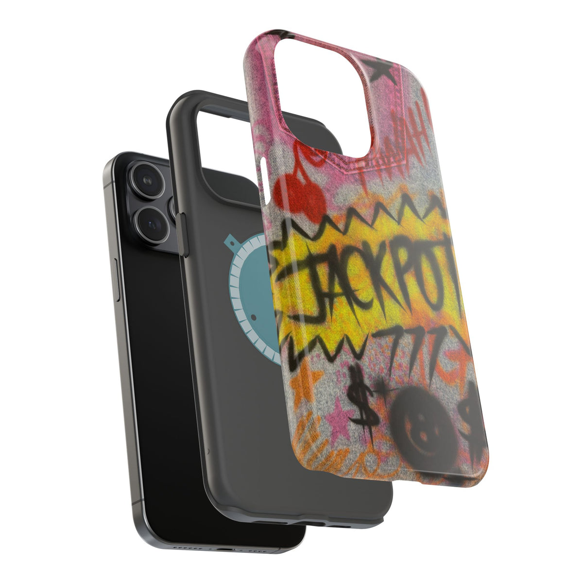 MagSafe "JACKPOT!" airbrush iPhone case