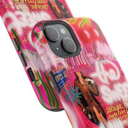 MagSafe "Sweet Escape" Airbrush iPhone Hülle