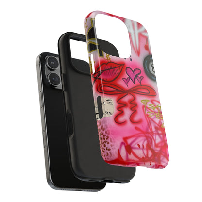"IT girl" airbrush iPhone case
