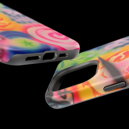 MagSafe „schlechte Angewohnheiten“ Airbrush iPhone Hülle