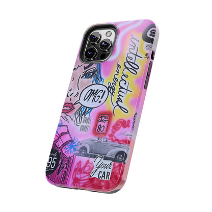 "intellectual energy" airbrush iPhone case