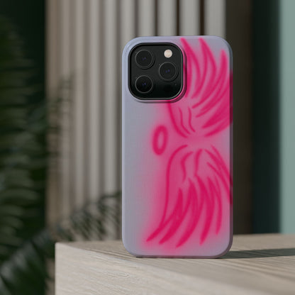 MagSafe "angel wings" airbrush iPhone case