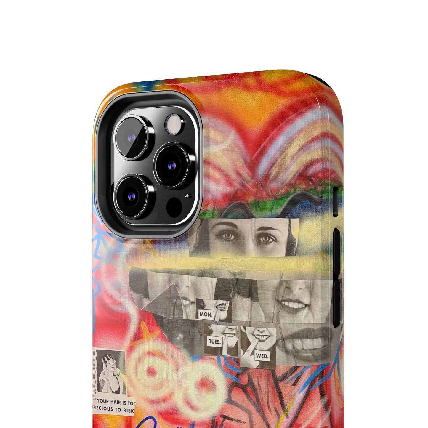 "get busy!" airbrush iPhone case