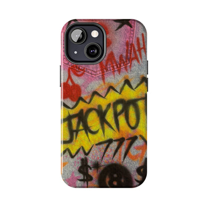 "jackpot!" airbrush iPhone case