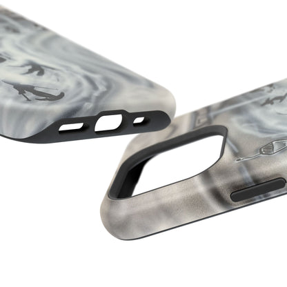 MagSafe "arctic avalanche" airbrush iPhone case