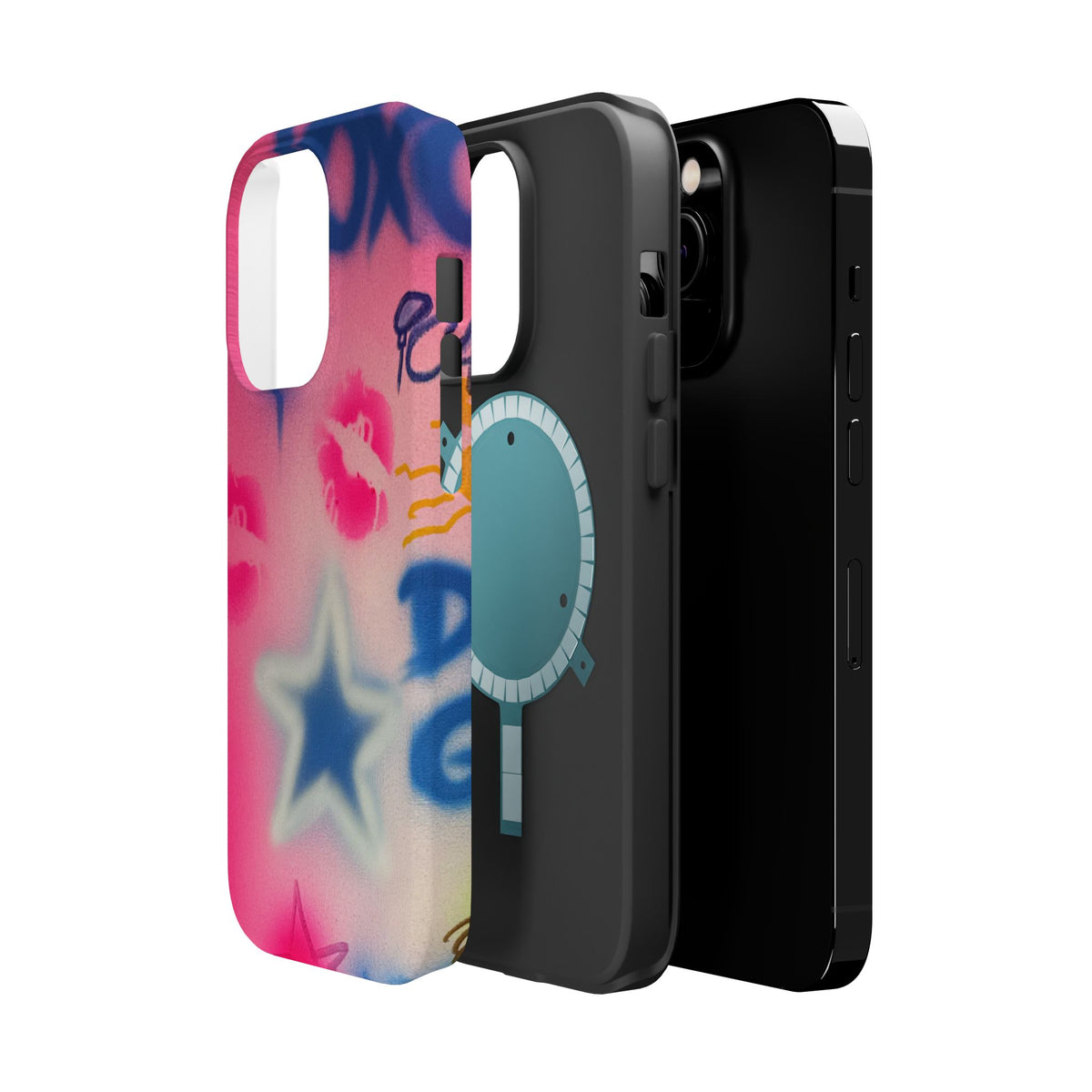 MagSafe "star symbol" airbrush iPhone case