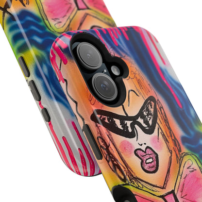 MagSafe „Kontakt unbekannt“ Airbrush iPhone Hülle