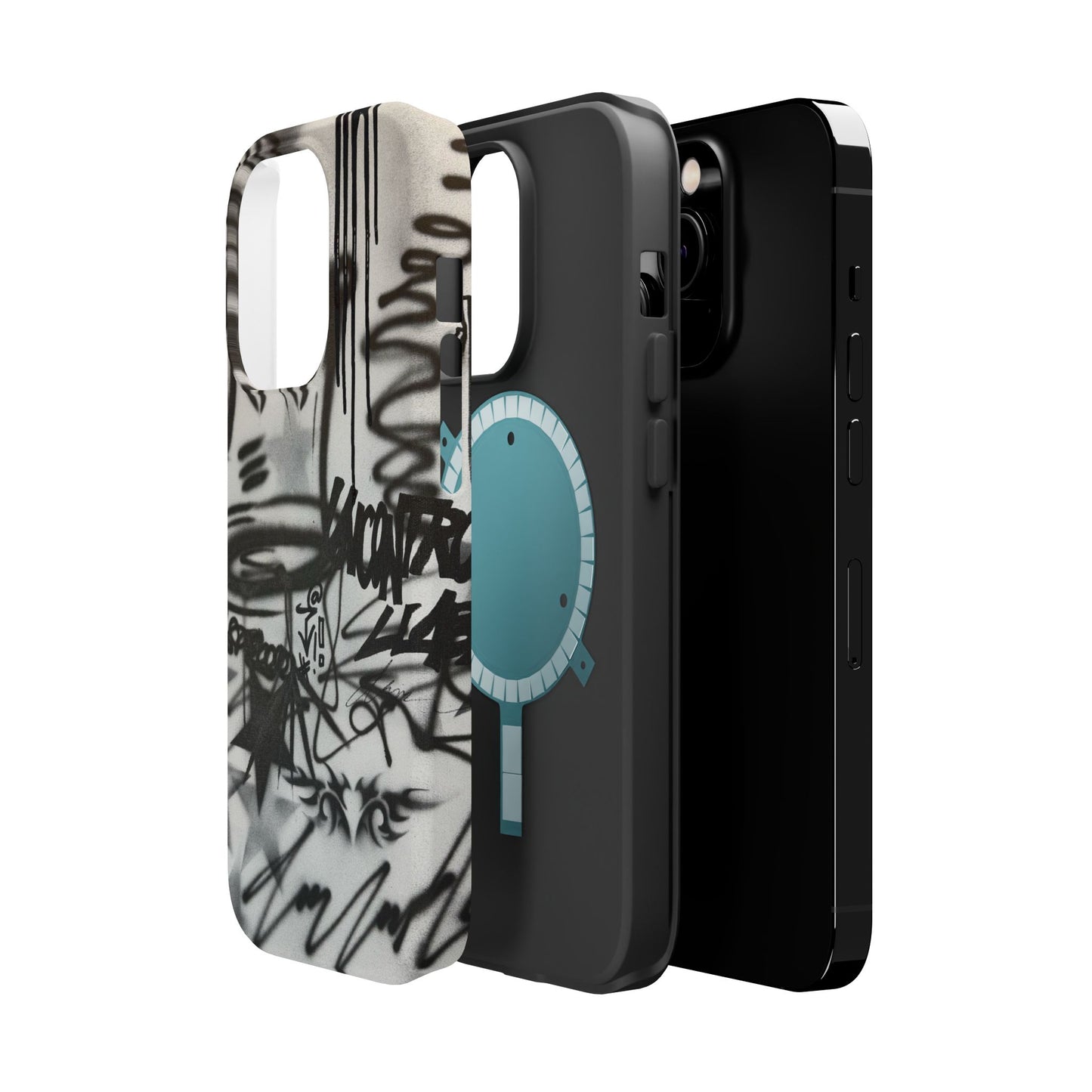 MagSafe "uncontrollable lust" airbrush iPhone case