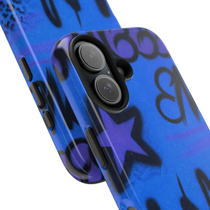 "infamous indigo" airbrush iPhone case
