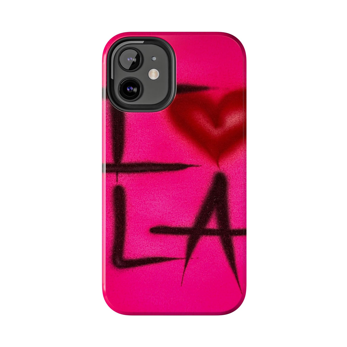 "I <3 LA" airbrush iPhone case