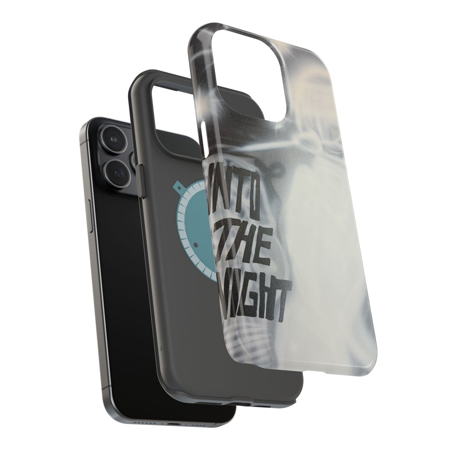 MagSafe "into the night" airbrush iPhone case