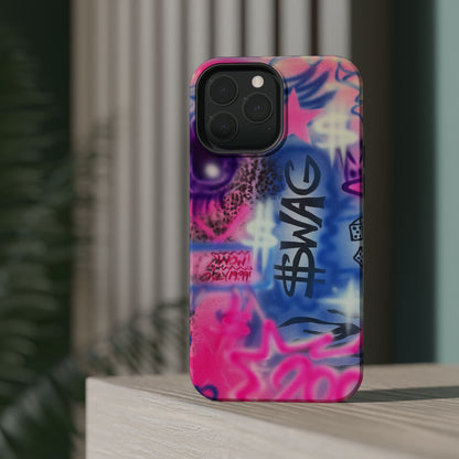 MagSafe "$wag" airbrush iPhone case