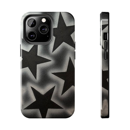 "chrome stars" airbrush iPhone case