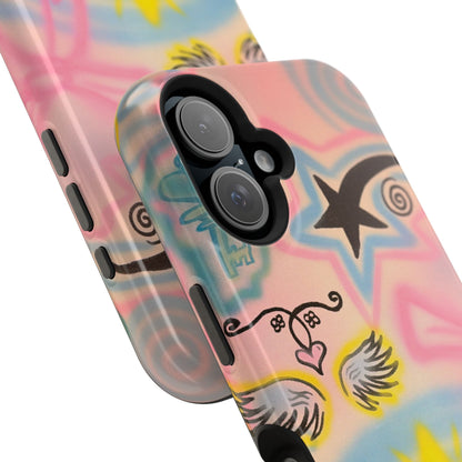 MagSafe "star energy" airbrush iPhone case