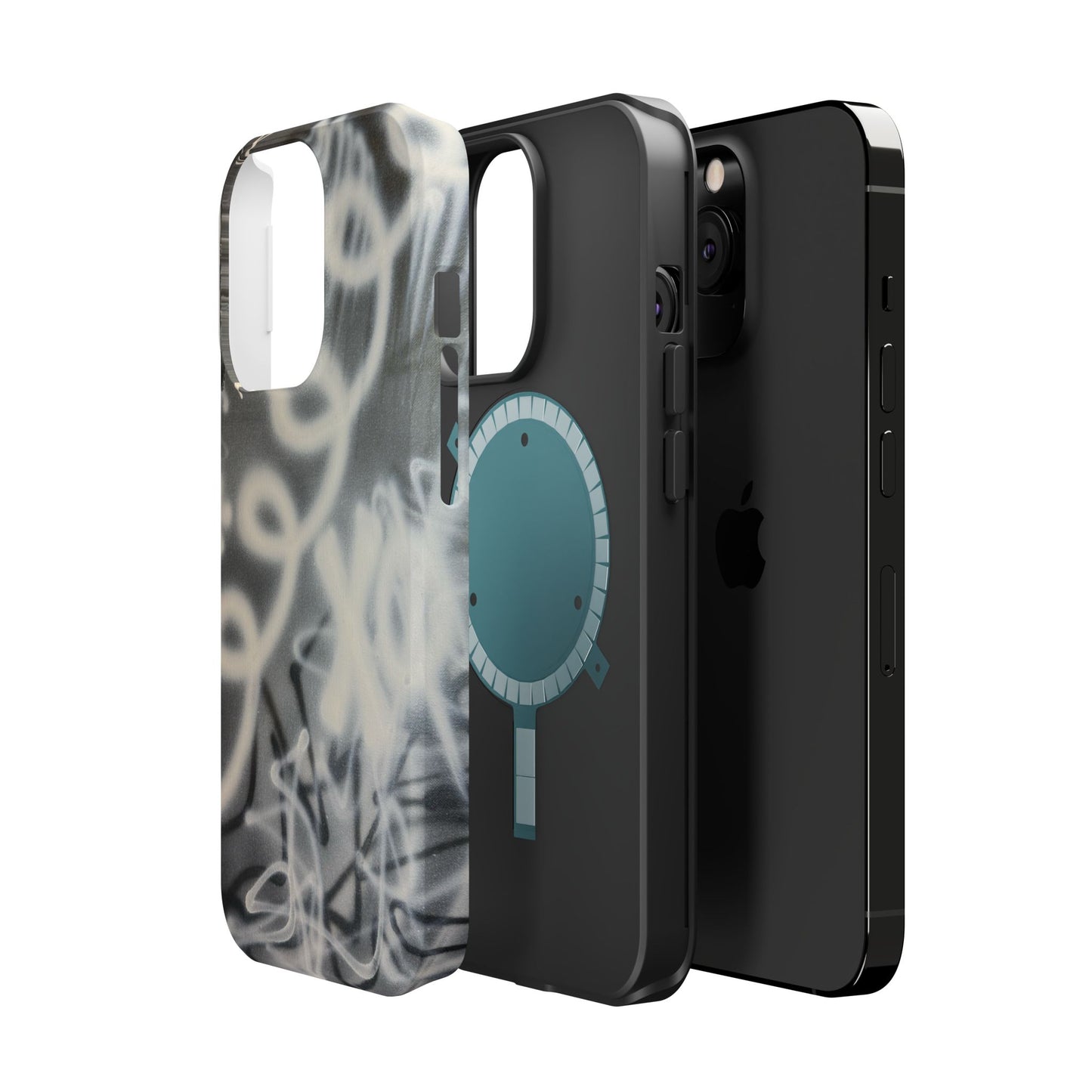 MagSafe "spatial blur" airbrush iPhone case