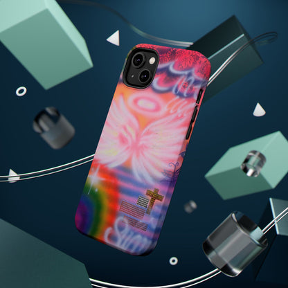 MagSafe "summer bliss" airbrush iPhone case