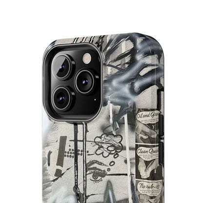 "monochrome mood" airbrush iPhone case