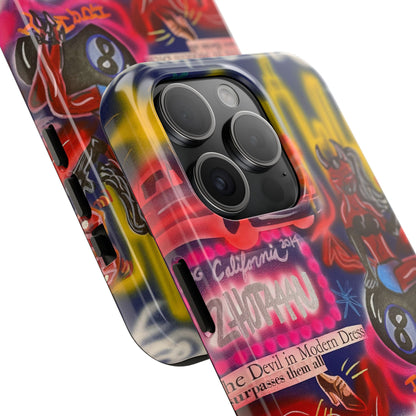 "im an angel" airbrush iPhone case