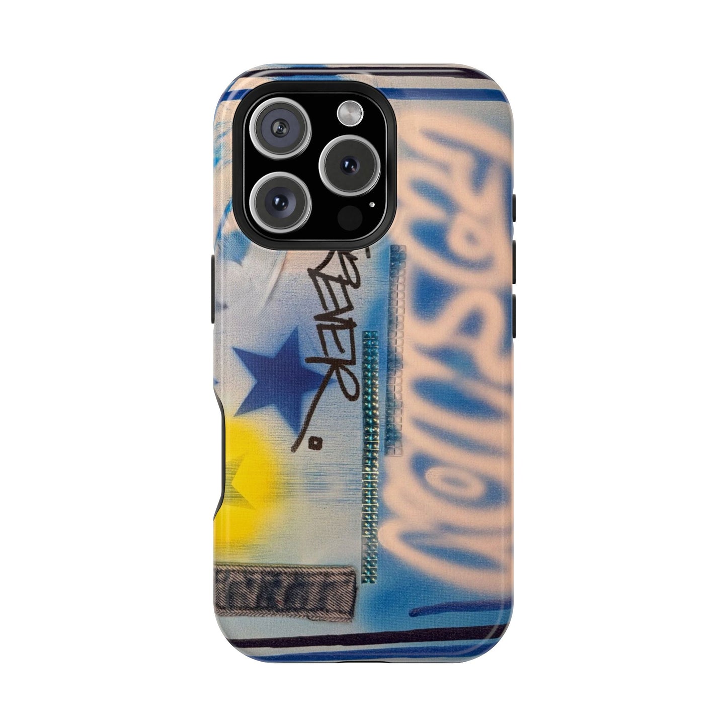 MagSafe "fashion forever" airbrush iPhone case