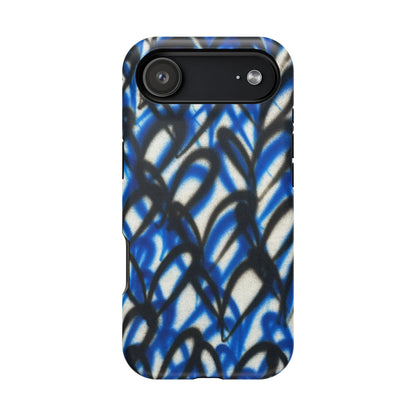 MagSafe "abstract hearts" airbrush iPhone case