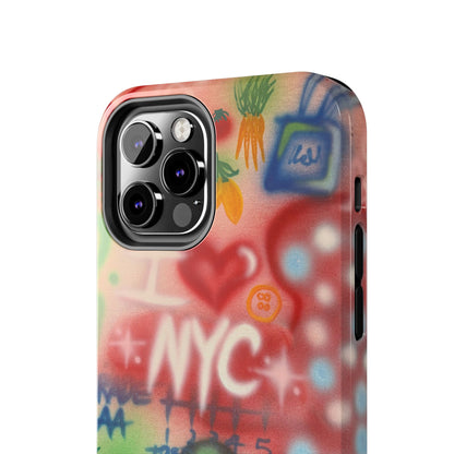"i <3 NYC" airbrush iPhone case