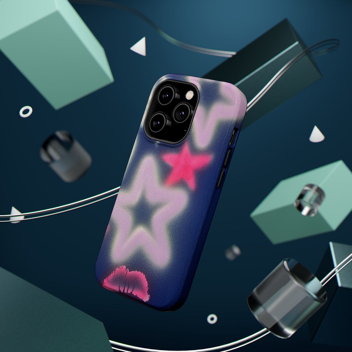 MagSafe "lavender luminary" airbrush iPhone case