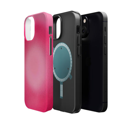 MagSafe "pinkberry" airbrush iPhone case