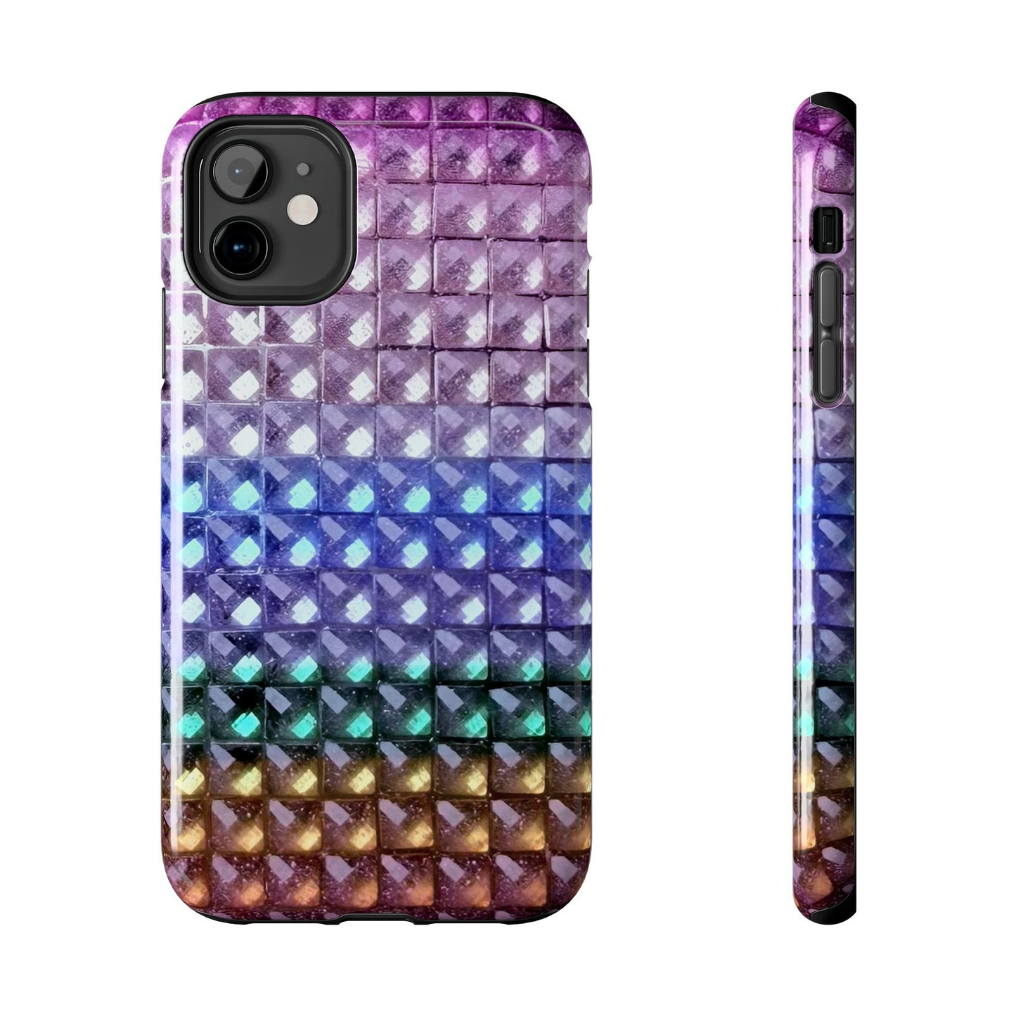 "multicolor studs" airbrush iPhone case