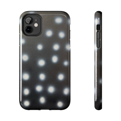 "coconut noir polka dot" airbrush iPhone case