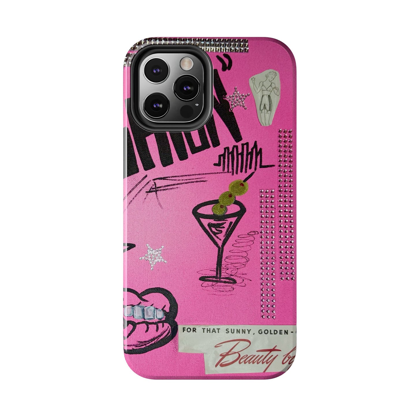 "high fashion" airbrush iPhone case