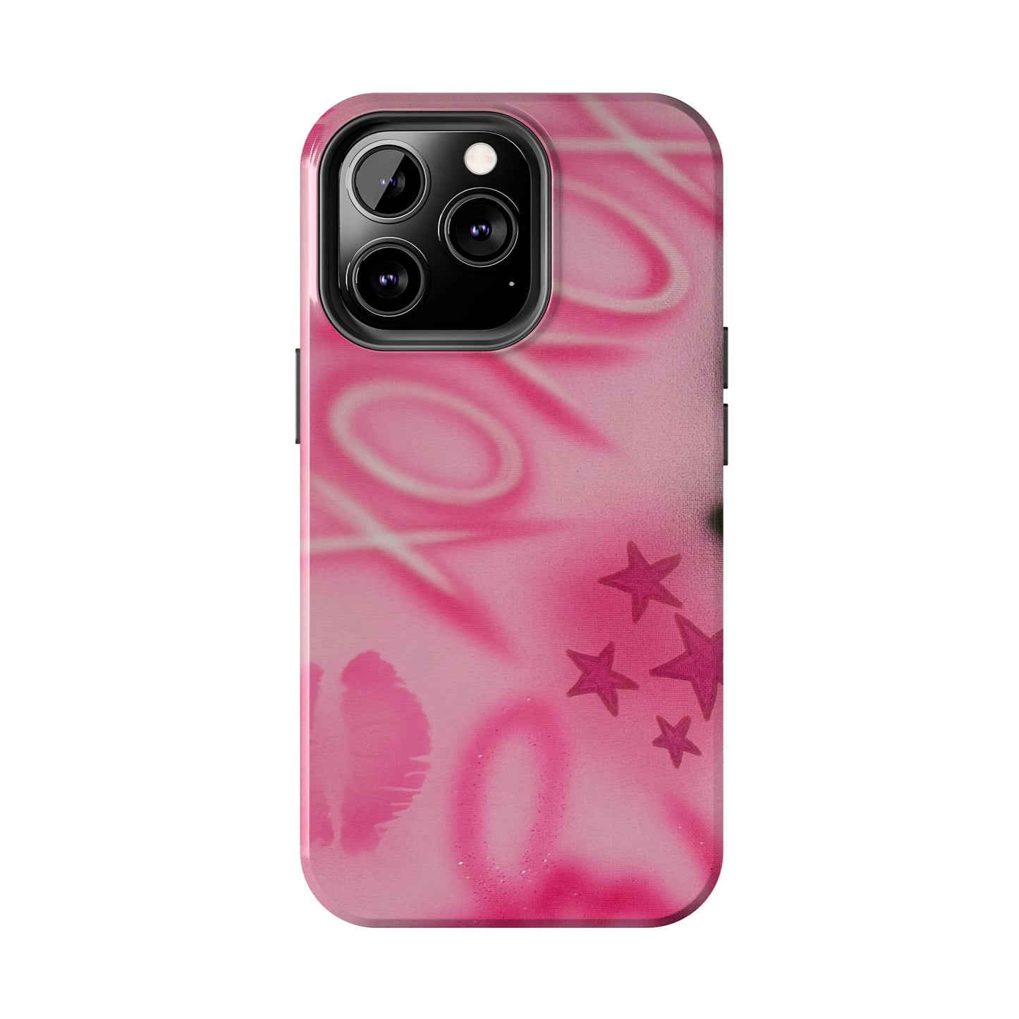 "perfectly pink" airbrush iPhone case