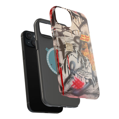 MagSafe "real love" airbrush iPhone case