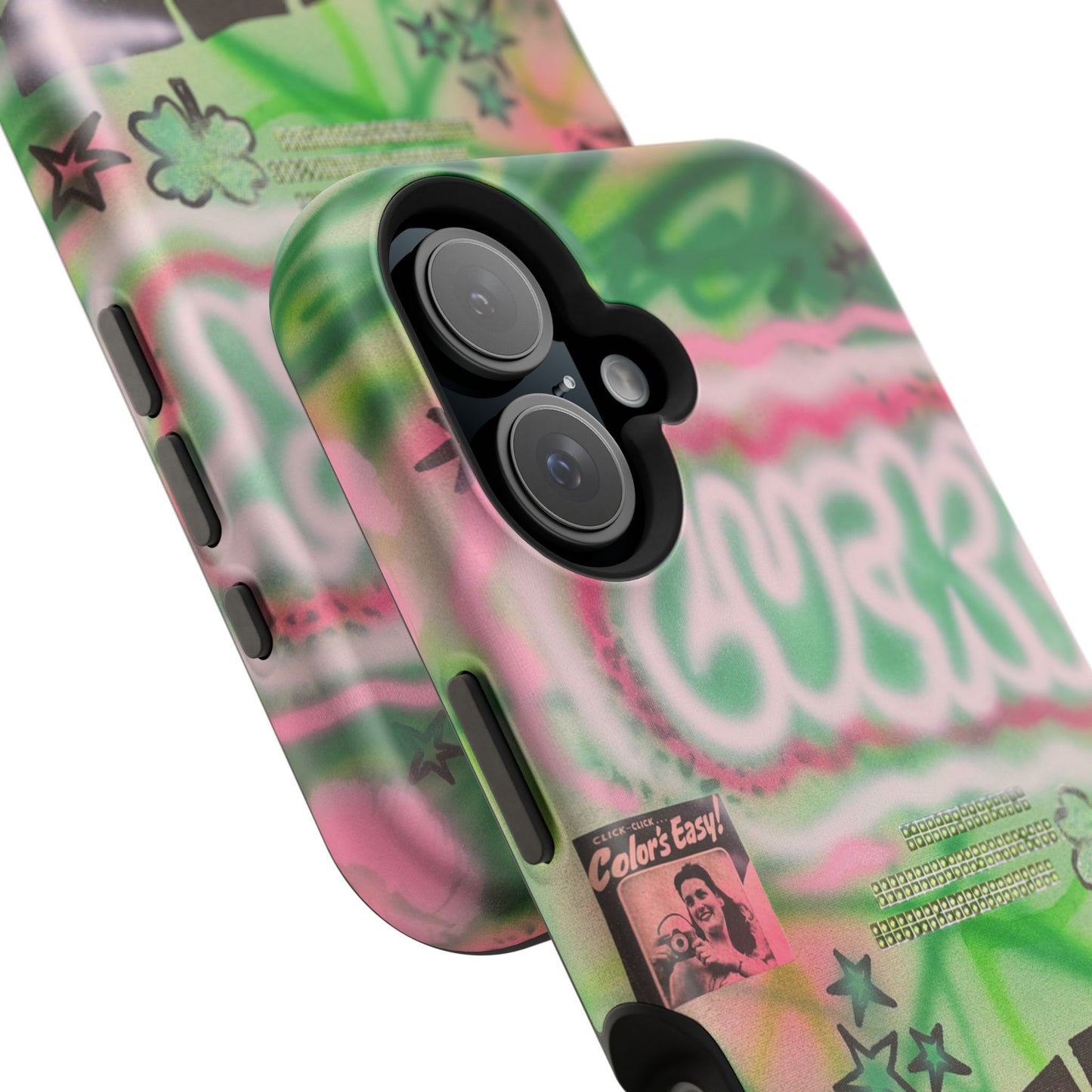MagSafe "so lucky" airbrush iPhone case