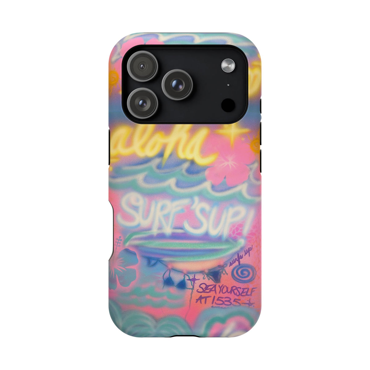 MagSafe "star energy" airbrush iPhone case