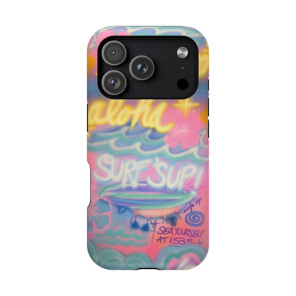 MagSafe "star energy" airbrush iPhone case