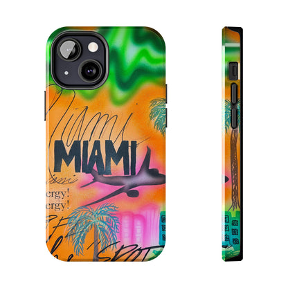 "miami, fl" airbrush iPhone case