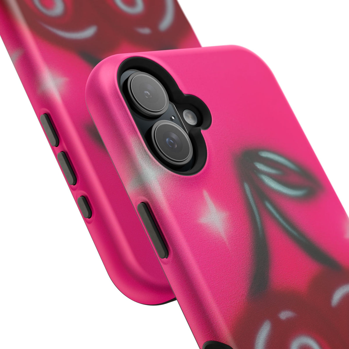 MagSafe "cherry 8ball" airbrush iPhone case