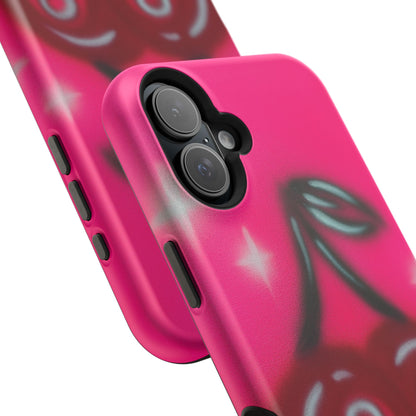 MagSafe "cherry 8ball" airbrush iPhone case