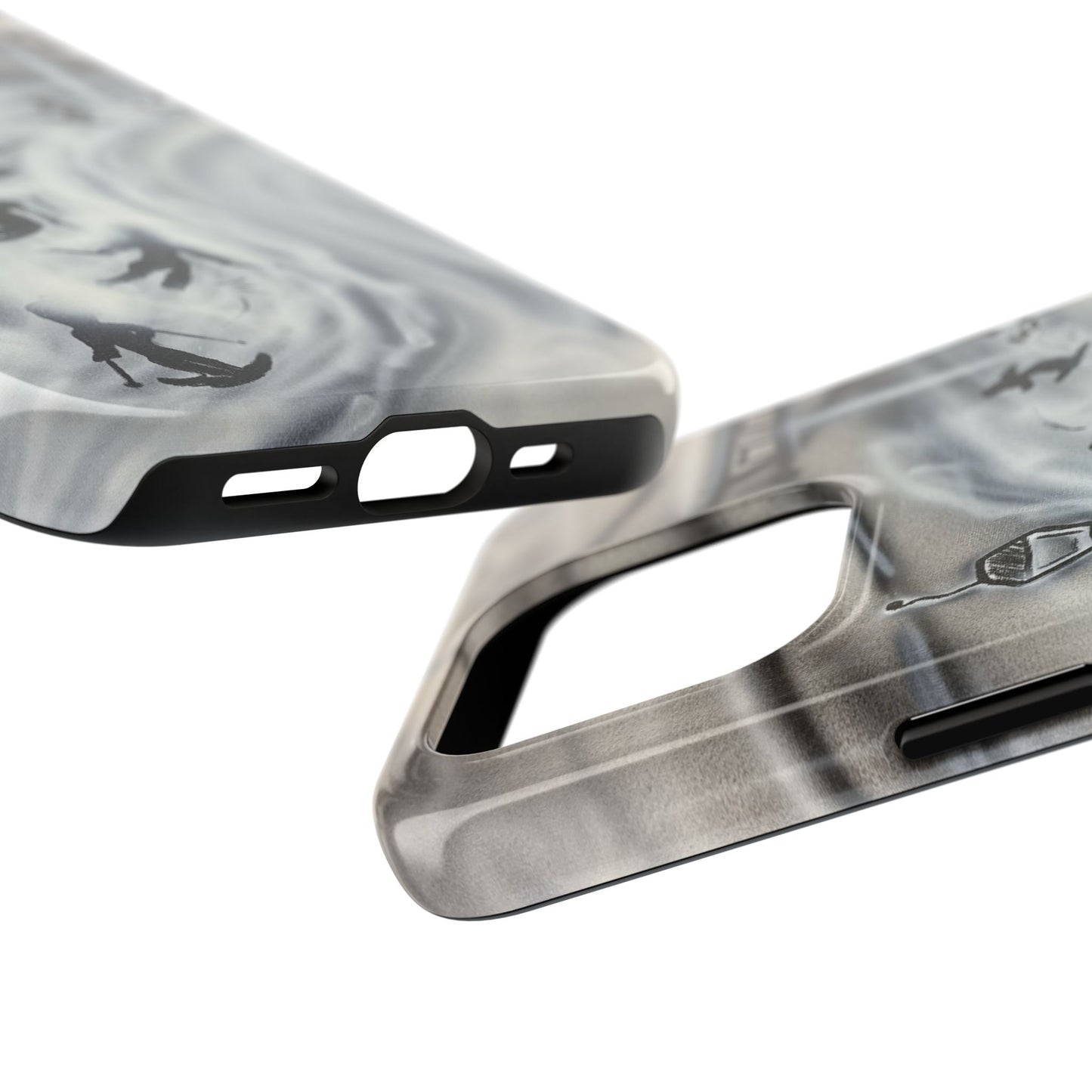 "arctic avalanche" airbrush iPhone case
