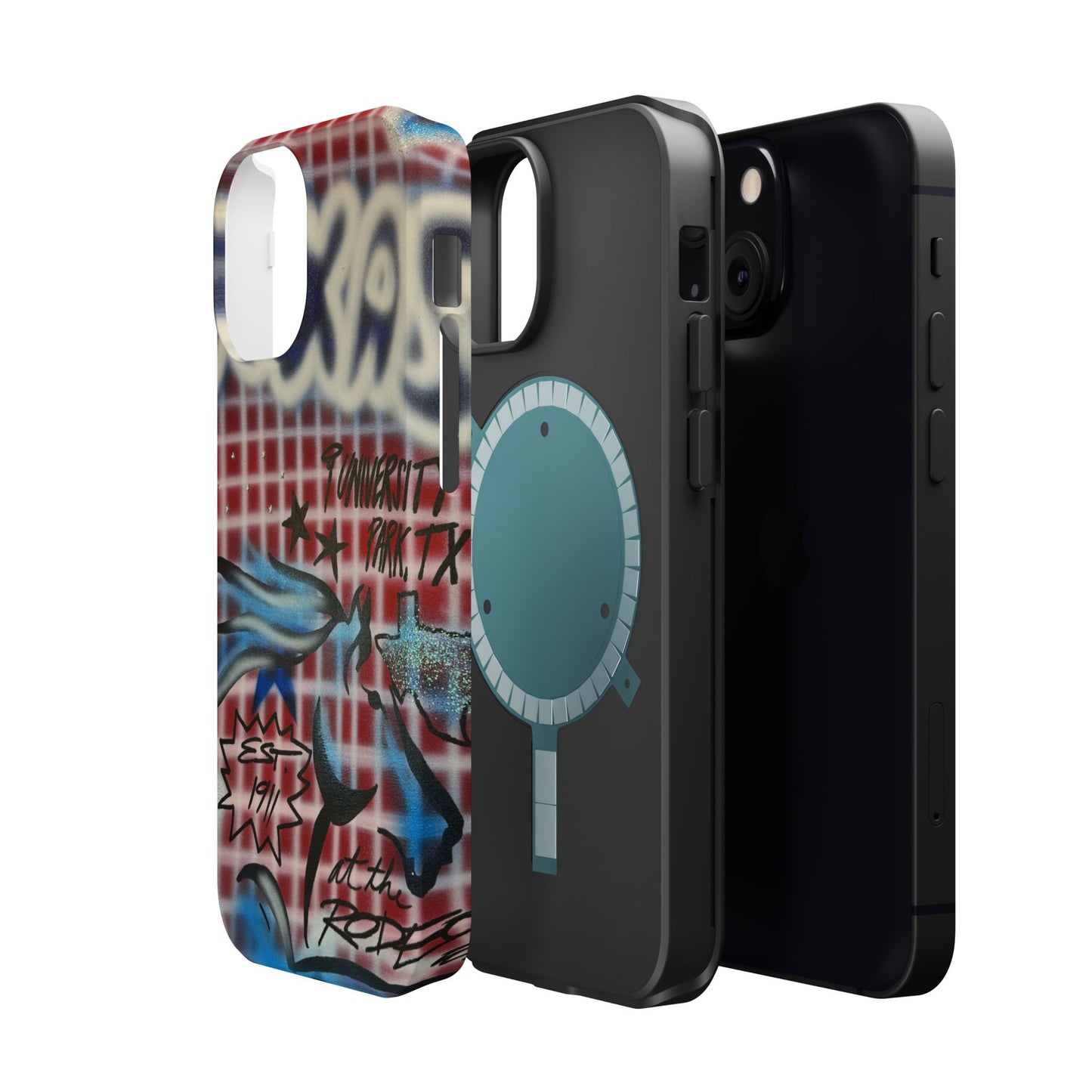 MagSafe "texas" airbrush iPhone case