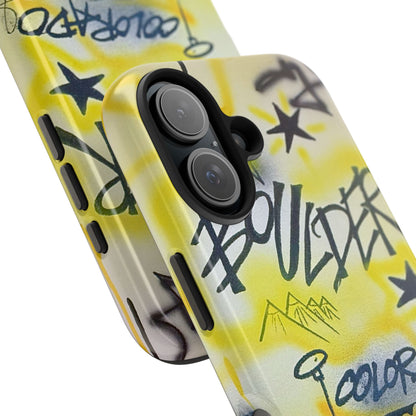 "boulder" airbrush iPhone case
