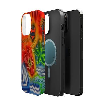 MagSafe "tipsy lobster" airbrush iPhone case