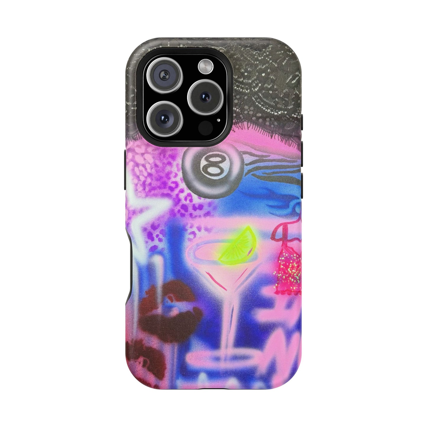 MagSafe "dream life" airbrush iPhone case