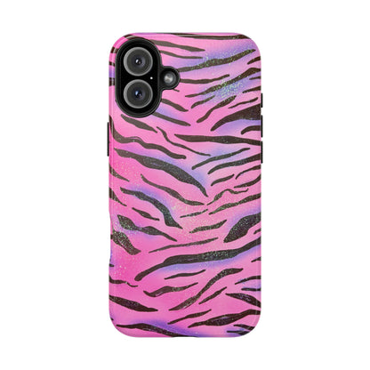 "glitter zebra" airbrush iPhone case