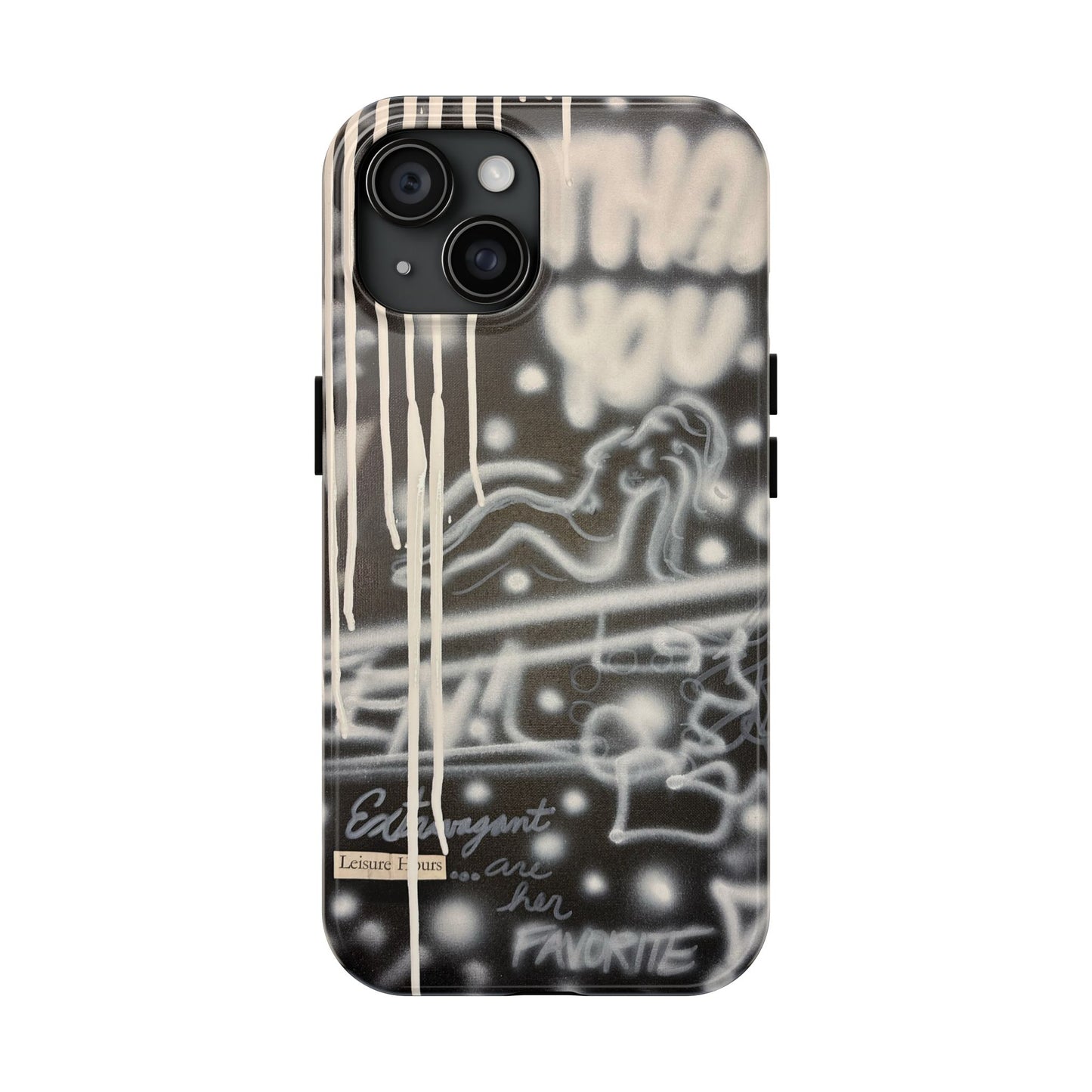 "extravagant leisure" airbrush iPhone case