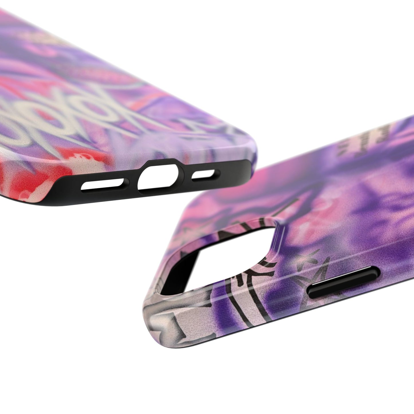 "mic check" airbrush iPhone case