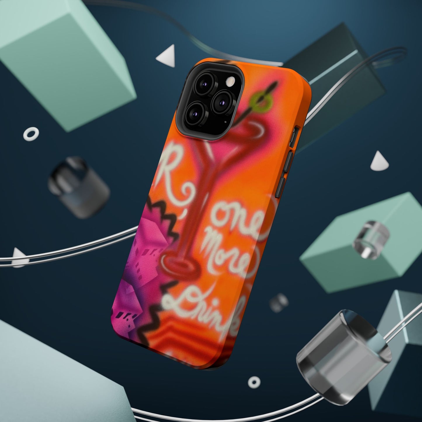 MagSafe „noch einen Drink“ Airbrush-iPhone-Hülle