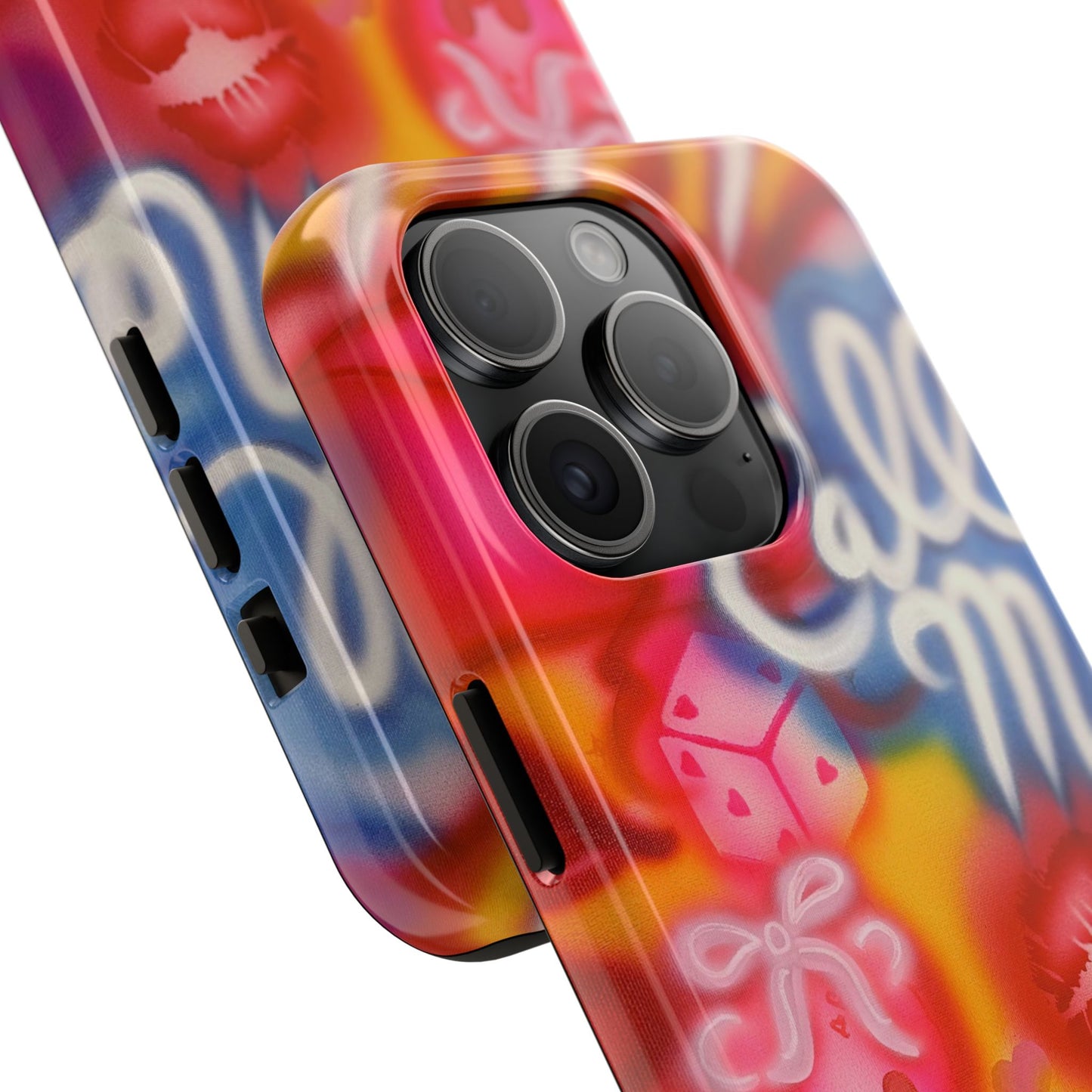 "CALL ME!" airbrush iPhone case